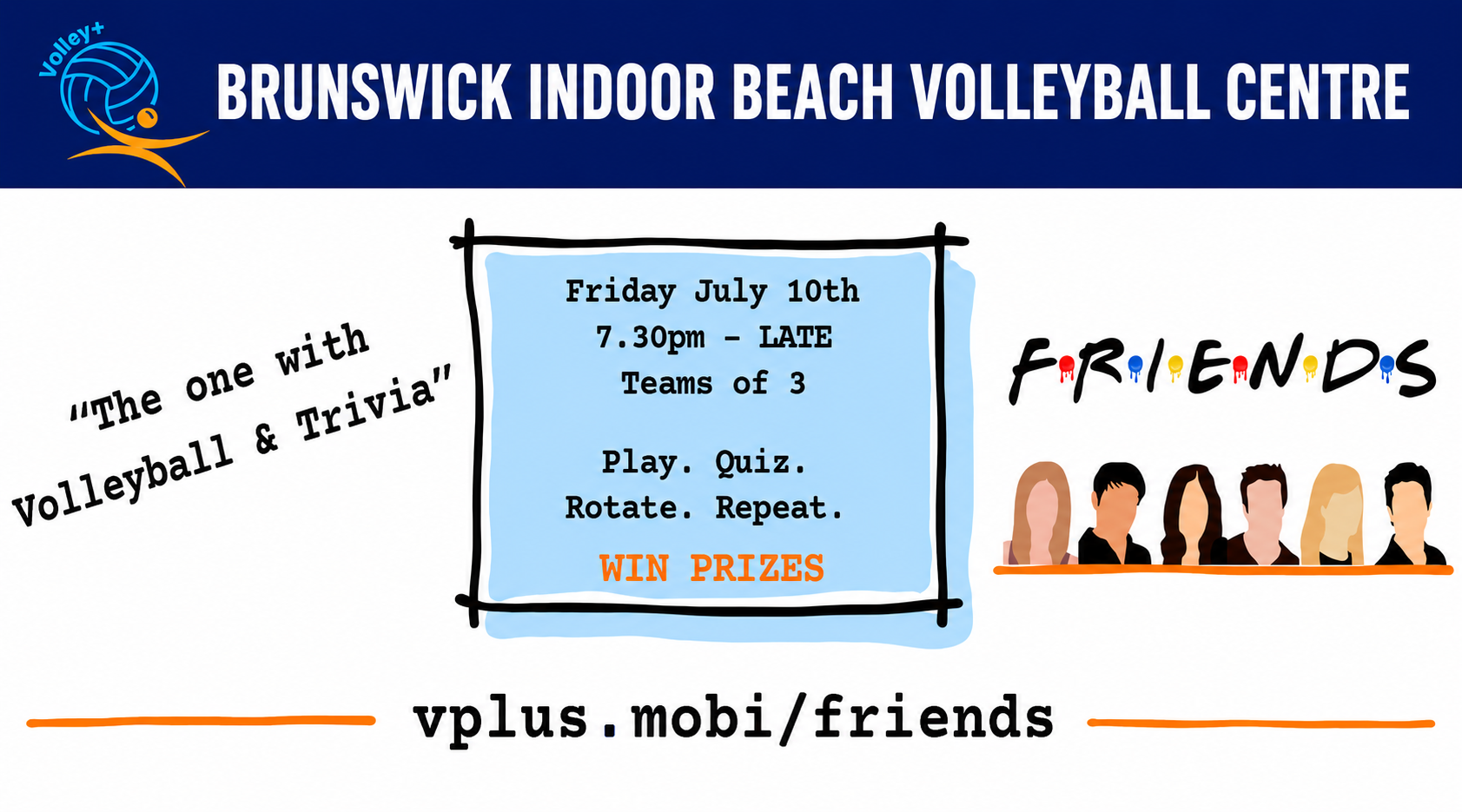 The one with Volleyball & Trivia